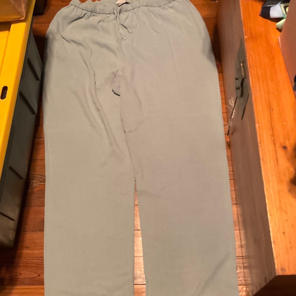 Soft Surroundings Silk Drawstring Pants Sz. XL Tall